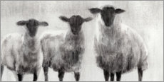 Trätavla  Sheep - Ethan Harper
