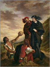 Självhäftande poster  Delacroix - Eugene Delacroix