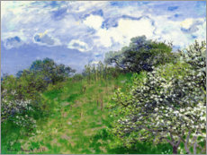 Poster  spring - Claude Monet