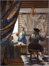Galleritryck  The painting art - Jan Vermeer
