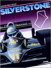 Självhäftande poster  Silverstone - Gavin Macloud