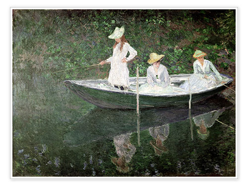 Poster The Boat at Giverny