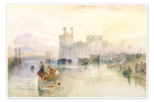 Poster View of Carnarvon Castle