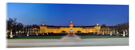 Akrylglastavla  Panoramic view of palace Karlsruhe Germany - FineArt Panorama