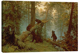 Canvastavla  Morning in a pine forest - Ivan Ivanovich Shishkin