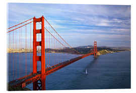 Akrylglastavla  Golden Gate Bridge - Chuck Haney