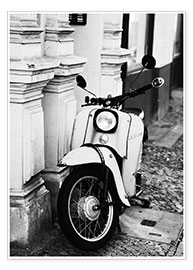 Poster  Vintage scooter Schwalbe - Falko Follert