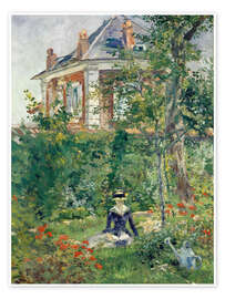 Poster Marguerite im Garten von Bellevue. 1880