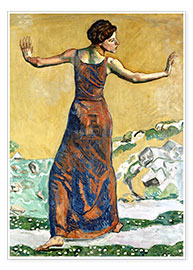 Poster  Joyous Woman - Ferdinand Hodler
