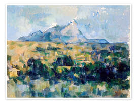 Poster Mont Sainte-Victoire, 1904