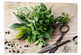 PVC-tavla  Kitchen Herbs 11 - Nailia Schwarz