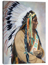 Canvastavla  Sitting Bull