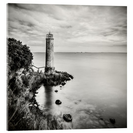 Akrylglastavla  [the forgotten lighthouse] - Mario Benz
