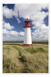 Poster Sylt, lighthouse