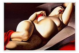 Poster  La belle Rafaela - Tamara de Lempicka