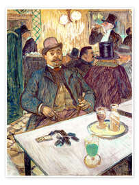 Poster Monsieur Boileau au café
