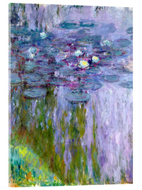 Akrylglastavla  Näckrosor - Claude Monet