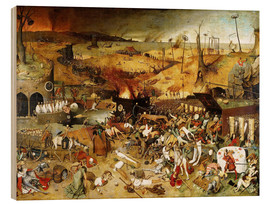 Trätavla  Dödens triumf - Pieter Brueghel d.Ä.