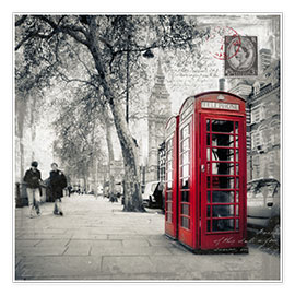 Poster Postcard From London | 01