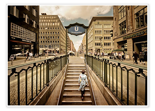 Poster Berlin Urban Core | 01