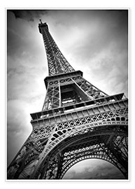 Poster Eiffeltornet PARIS III