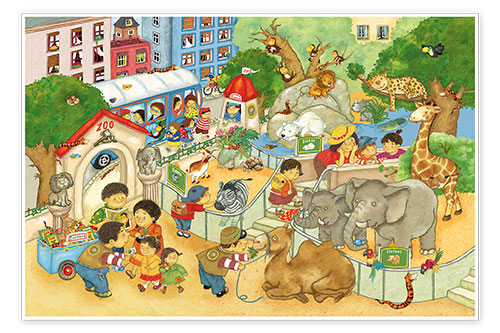 Poster Little Zoo