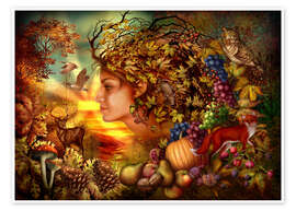 Poster  Spirit of autumn - Ciro Marchetti