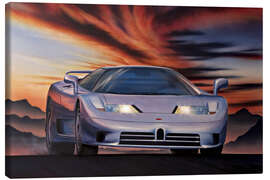 Canvastavla  Bugatti - Garry Walton
