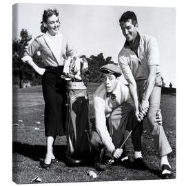 Canvastavla  THE CADDY, Donna Reed, Jerry Lewis, Dean Martin