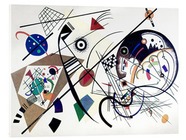 Akrylglastavla  Continuous line - Wassily Kandinsky