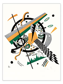 Poster  Small Worlds IV - Wassily Kandinsky