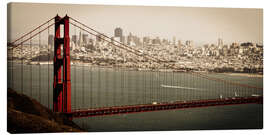 Canvastavla  San Francisco Panorama - Jan Schuler