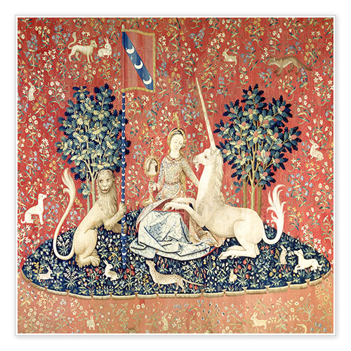 Poster The Lady and the Unicorn: The sense of sight
