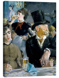 Canvastavla  Le Café - les Concert - Edouard Manet