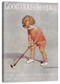 Canvastavla  golf art jessie - Jessie Willcox Smith