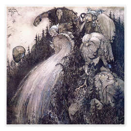 Poster  Bland tomtar och troll, 1915 - John Bauer