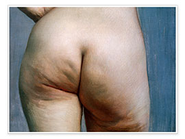 Poster  Study of the buttocks - Félix Édouard Vallotton