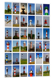Akrylglastavla  Lighthouses - Sarnade