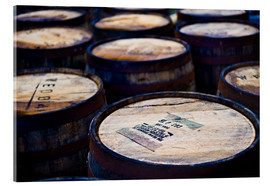 Akrylglastavla  Whisky barrels, Jura Island - Andrew Stewart