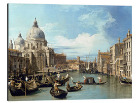 Aluminiumtavla  The Entrance to the Grand Canal, Venice - Bernardo Bellotto (Canaletto)