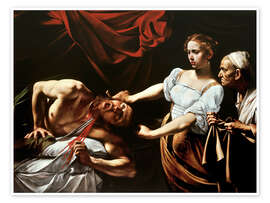 Poster  Judith dödar Holofernes - Michelangelo Merisi (Caravaggio)