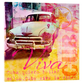 Akrylglastavla  Viva Cuba - Andrea Haase