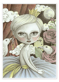 Poster  In a moonlit dream - Amalia K.