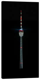 Canvastavla  Stuttgart TV Tower - Michael Haußmann