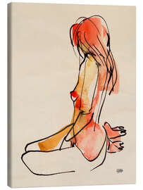 Canvastavla  Nude - Pieter Hogenbirk