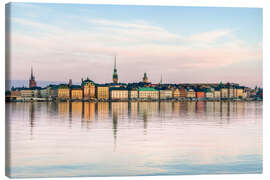 Canvastavla  Stockholm city in Sweden, The Old Town (Gamla Stan)