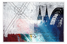 Poster Cologne Cathedrale