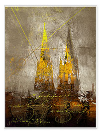 Poster cologne cathedrale