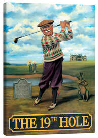 Canvastavla  The 19th Hole - Peter Green's Pub Signs Collection