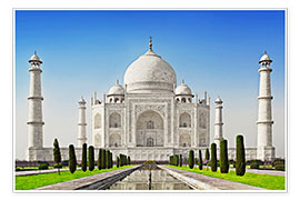 Poster  Taj Mahal, Agra, India
